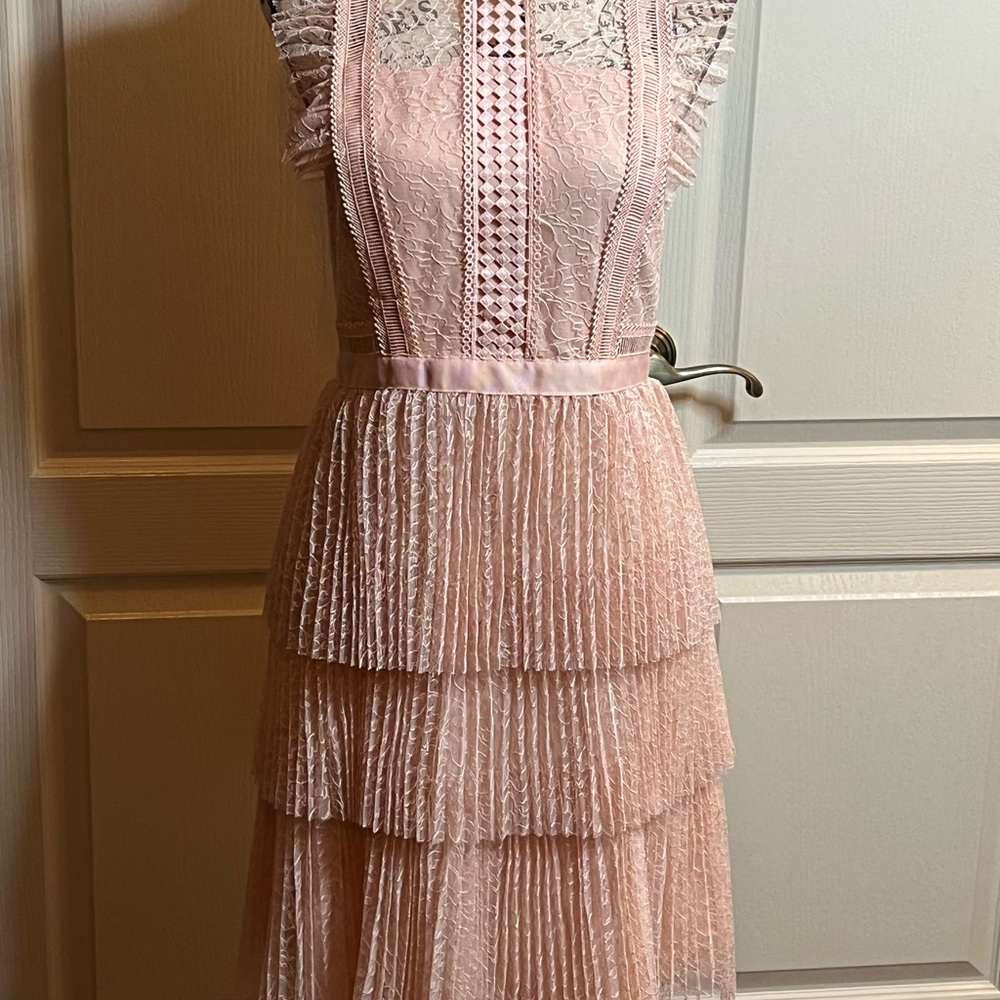 Heartloom peach classy dress